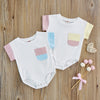 Short Sleeve Pocket Onesie