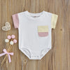 Short Sleeve Pocket Onesie