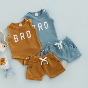 Bro Onesie & Shorts Outfit