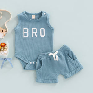 Bro Onesie & Shorts Outfit