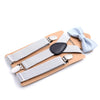 Polka Dot Suspenders & Matching Bow Tie Set