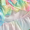 Sleeveless Top & Tie Dye Bow Skirt