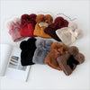 Pom Pom Bow Beanie Hat (Multiple Colors)