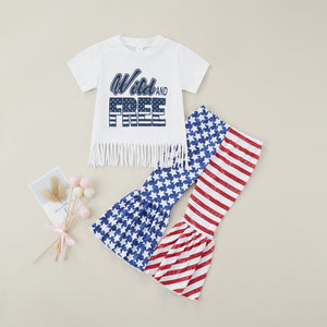 Wild & Free USA Flared Outfit