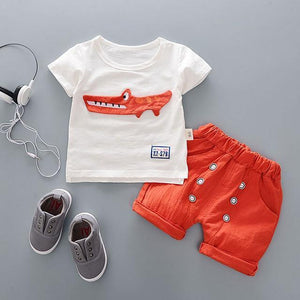 Summer Boy Outfit - Bitsy Bug Boutique