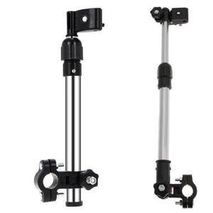 umbrella mount for stroller Extendable Stroller Umbrella Holder for Rain, Snow, and Sun! – Bitsy Bug Boutique
