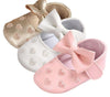 Love Heart Bow Shoes - Bitsy Bug Boutique