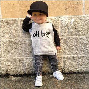 Oh Boy Outfit Set - Bitsy Bug Boutique
