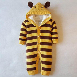 Knitted Mouse Sweater Romper (Multiple Colors) - Bitsy Bug Boutique