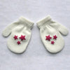 Stars Hearts Knitted Gloves