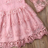 Party Pink Mesh Dress - Bitsy Bug Boutique