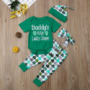 Daddy's Little Lucky Charm Outfit