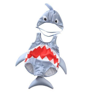 Shark Costume Swimsuit - Bitsy Bug Boutique
