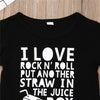 I Love Rock N' Roll Outfit - Bitsy Bug Boutique