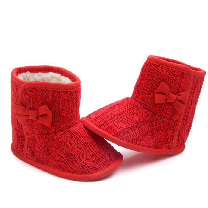 Bow-knot Knitted Boots