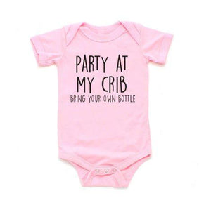 Party At My Crib Onesie (Multiple Colors)