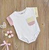 Short Sleeve Pocket Onesie