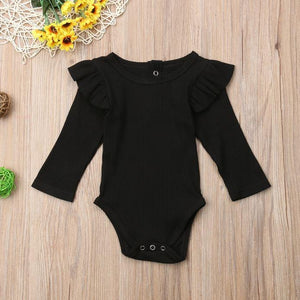 Ruffle Sleeved Onesie