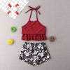 Matching Floral 2 Piece Swimsuits