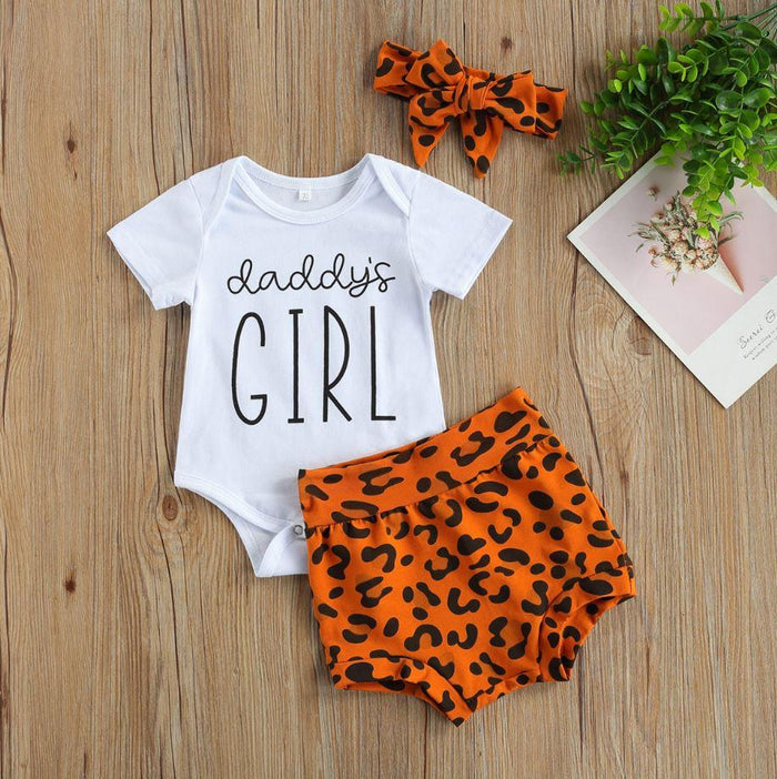 Leopard Print Daddy's Girl Outfit